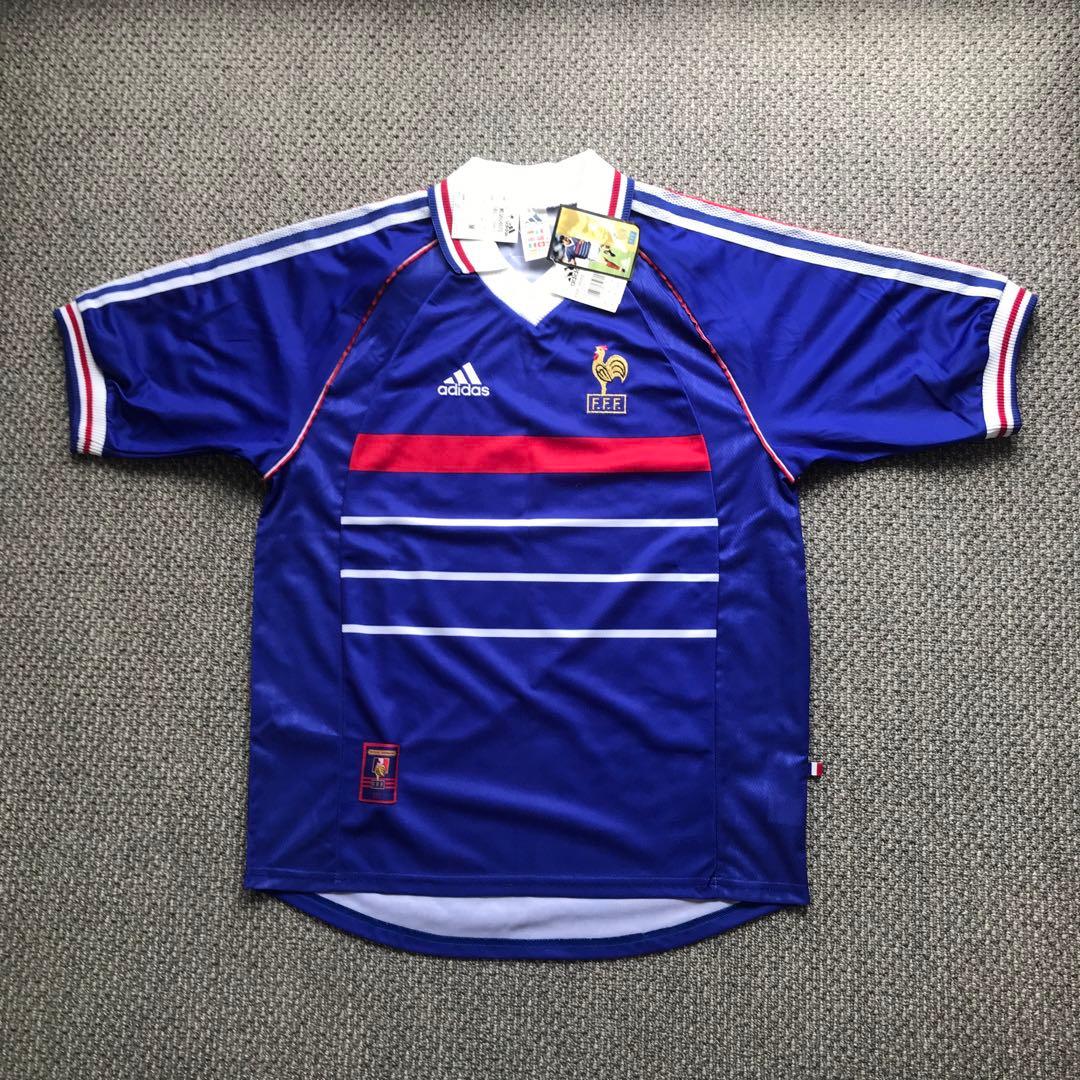 1998(H) フランス代表　ユニフォーム　半袖　デッドストック