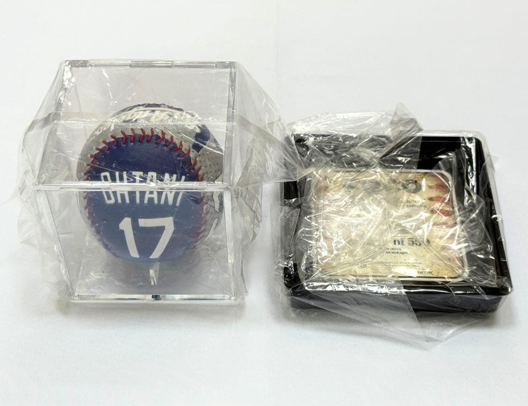 tubohana 50/50記念ボール ディスプレイケース 2点セット