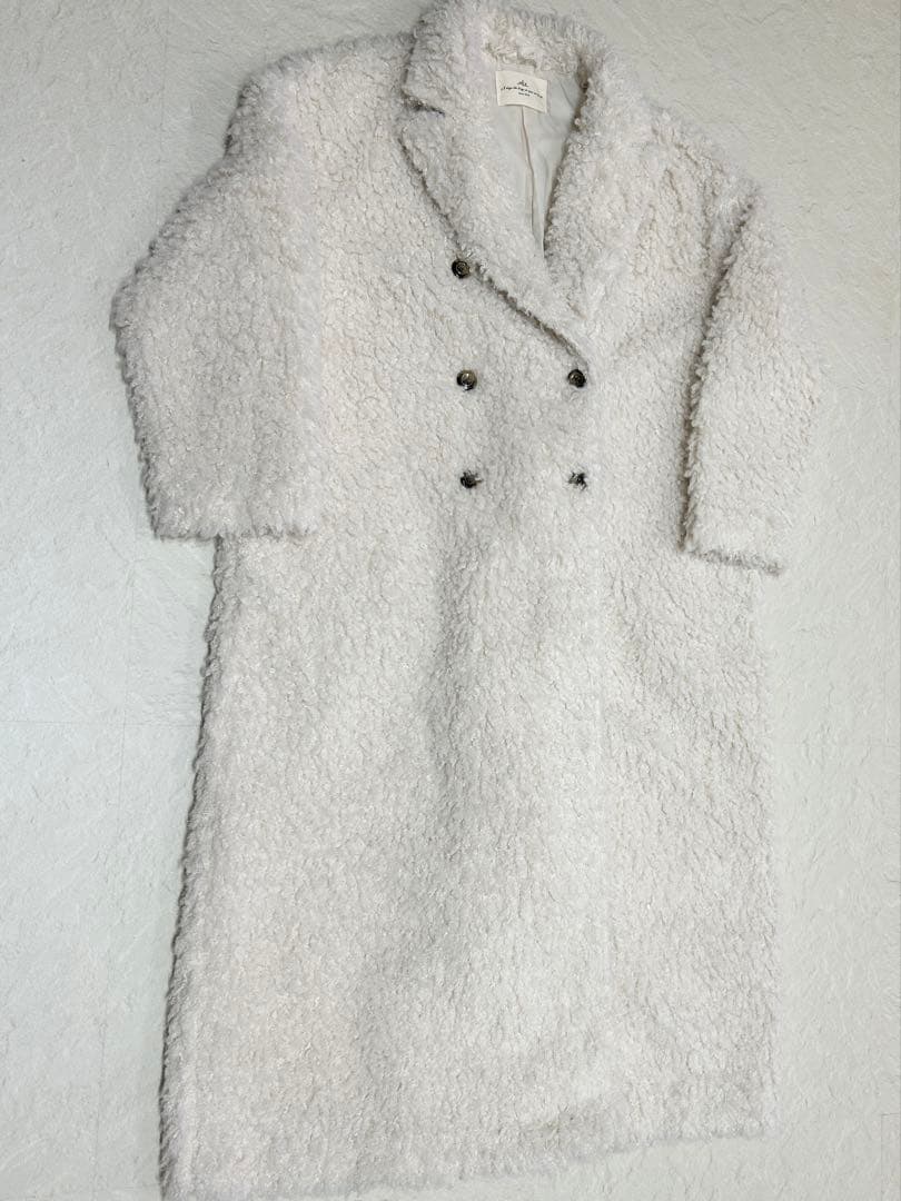 acka poodle boa long coat お値下げしました！！