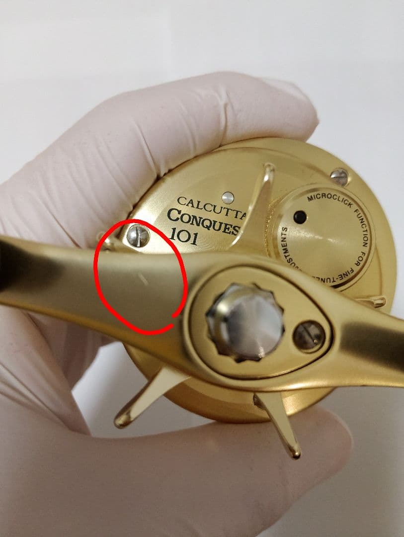 【美品】01カルカッタコンクエスト 101 シマノ