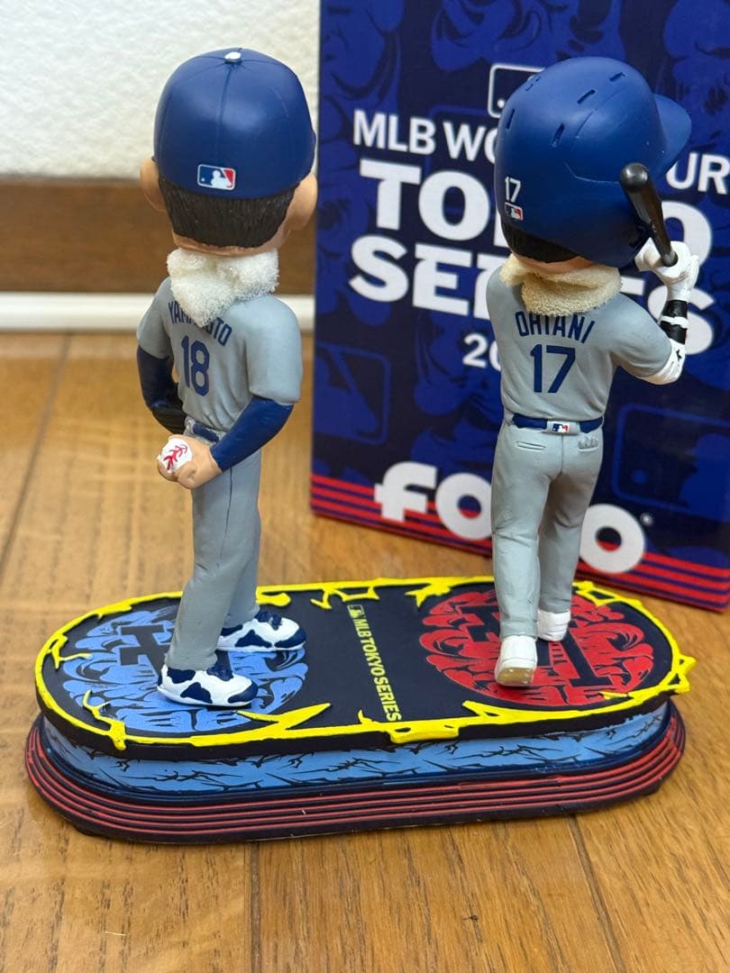 大谷翔平・山本由伸 フィギュアセット 2025年東京シリーズ ボブルヘッド