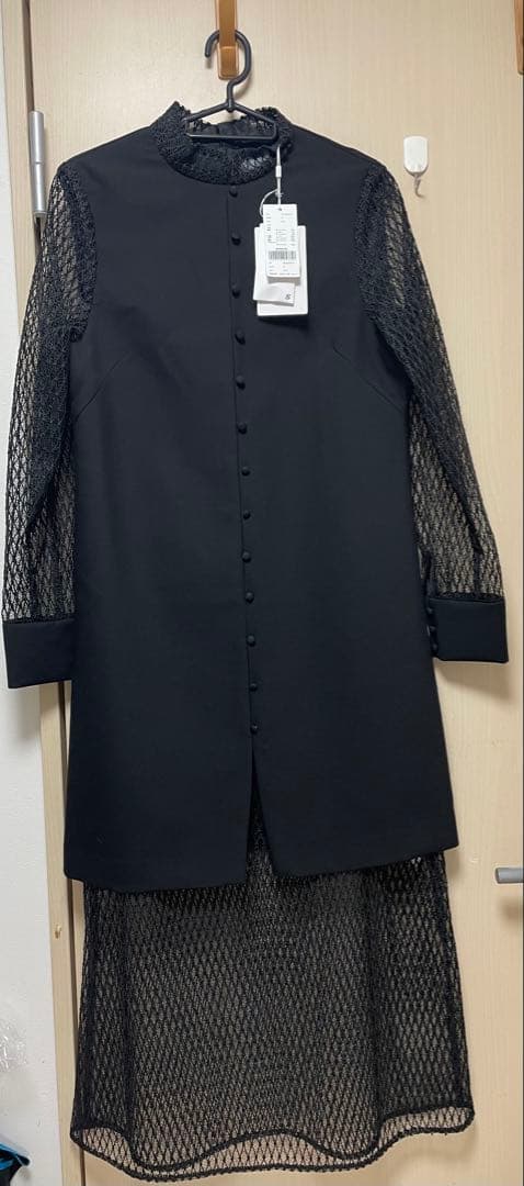 新品タグ付きAMERI MELON SLEEVE STRAIGHT DRESS