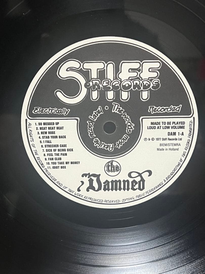 ★激レア❗️★ ダムド　レコード　THE DAMNED レコード