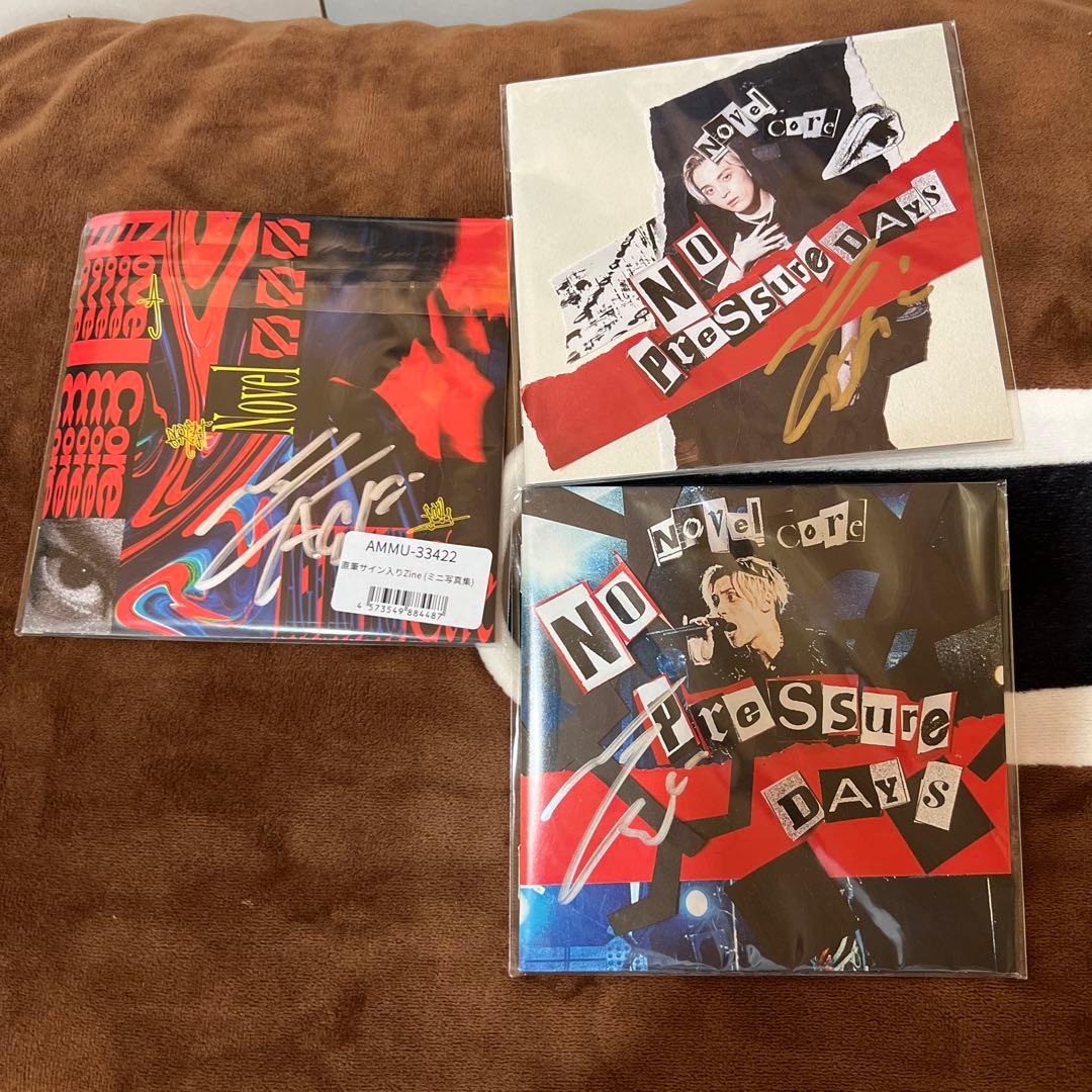 NovelCore CD 4枚 サイン付き