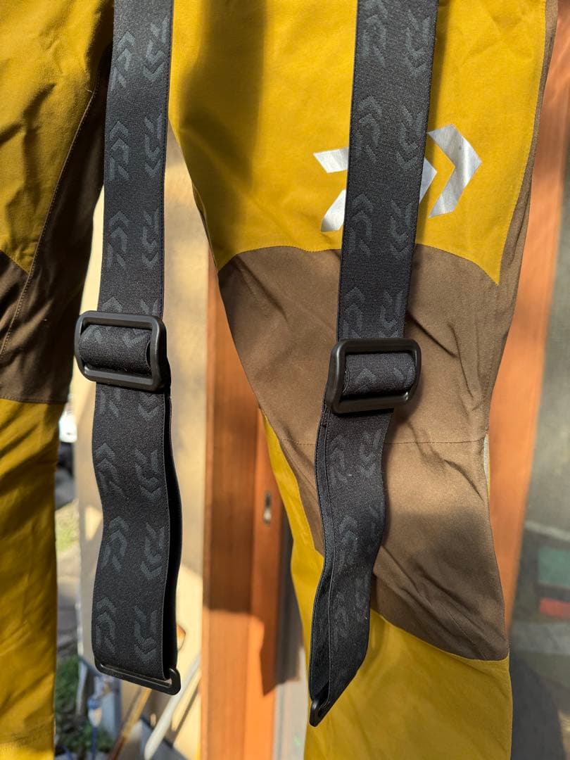 ダイワ　ゴアテックス　レインウェア　オリーブグリーン/ブラウン