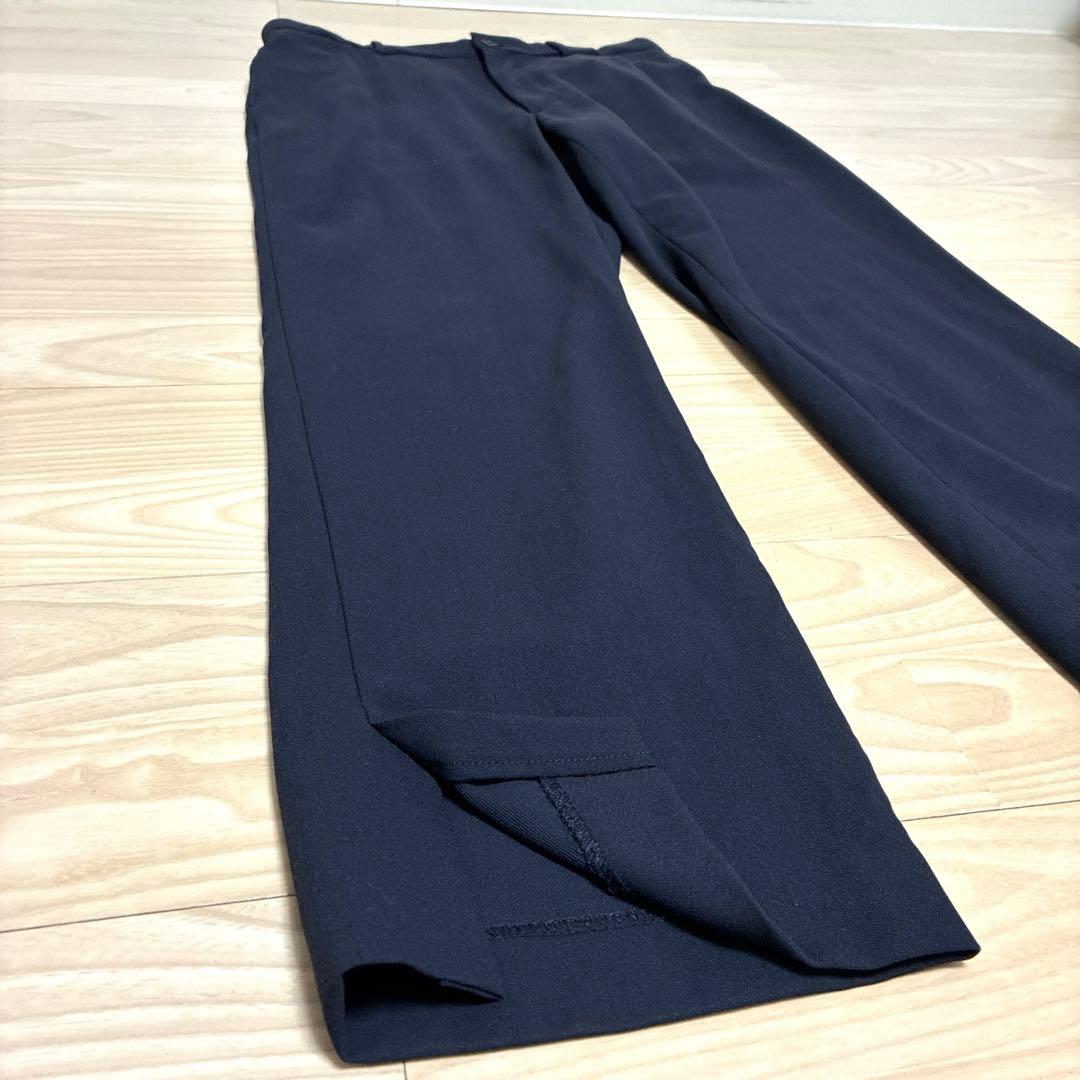 AURALEE サイドスリットスラックス ネイビー 4
