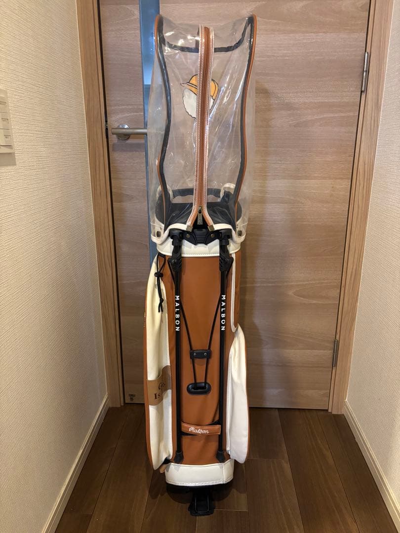 Malbon スタンド型ゴルフキャディバッグ