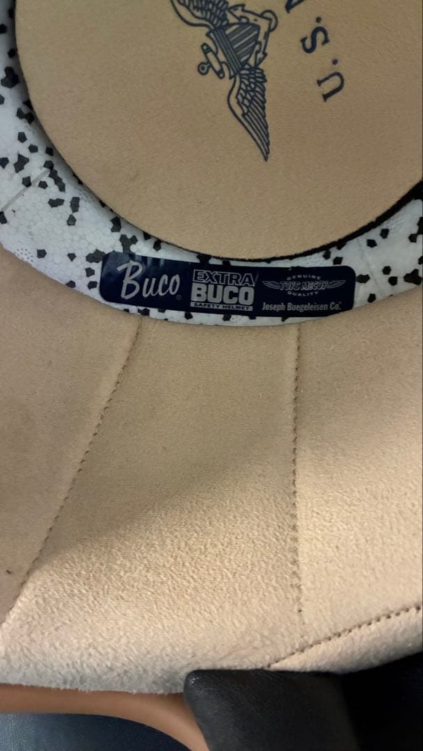 値下BUCOトイズマッコイロードランナーヘルメット XLサイズ