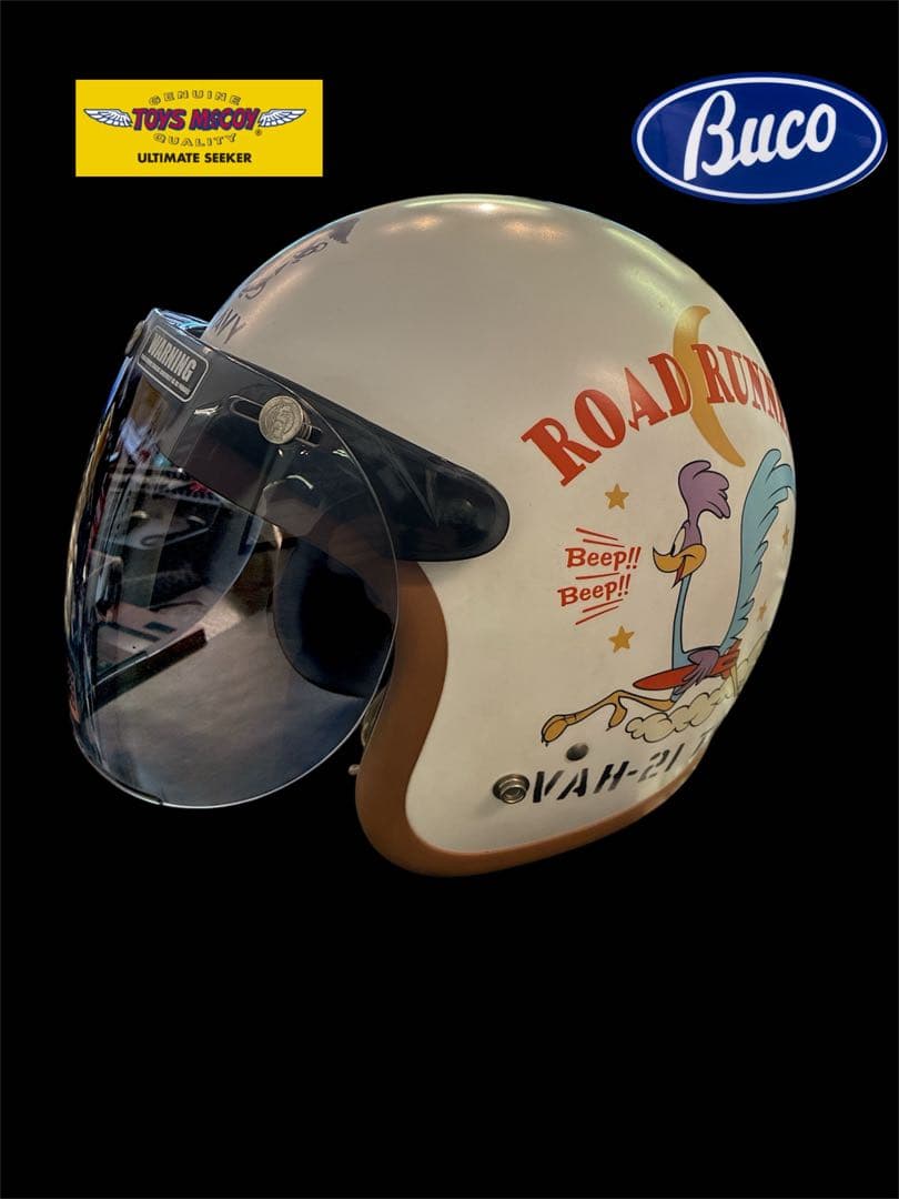 値下BUCOトイズマッコイロードランナーヘルメット XLサイズ