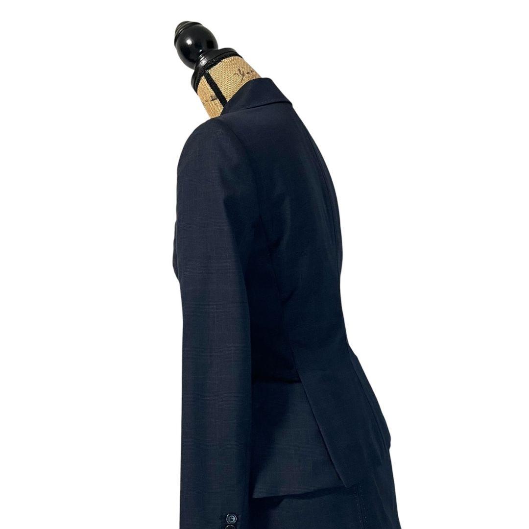 【美品】【L】Paul Smith ボタン チェック柄 スカートスーツ