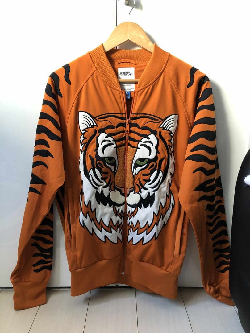 adidas Jeremy Scott トラ柄ジャージ L