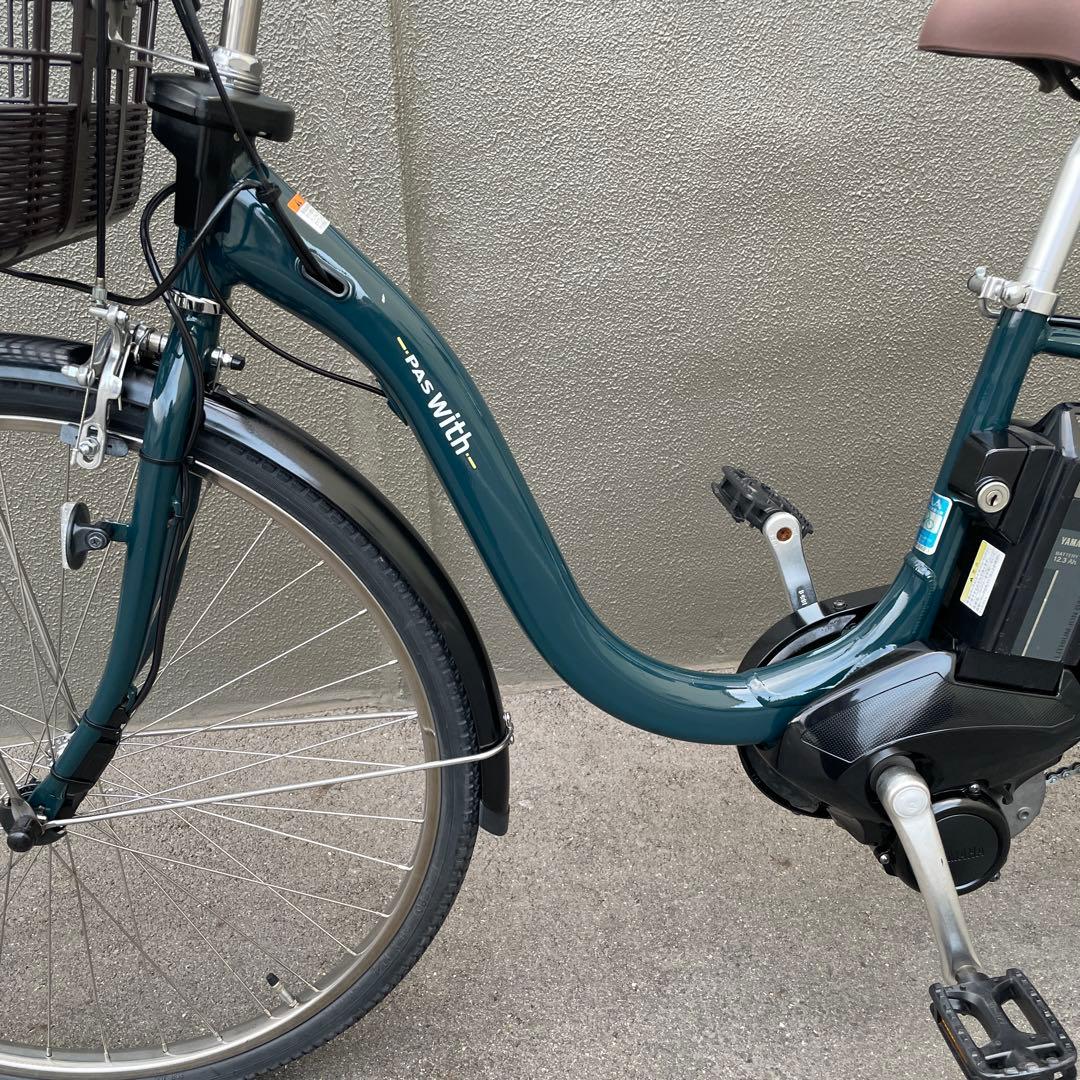 ヤマハ電動アシスト自転車26インチバッテリー12.3A h