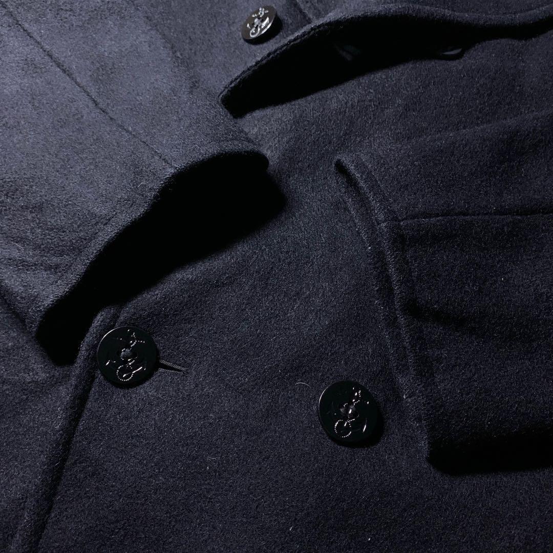 90s〜 USA製 L.L.Bean US NAVY ウール Pコート XXL