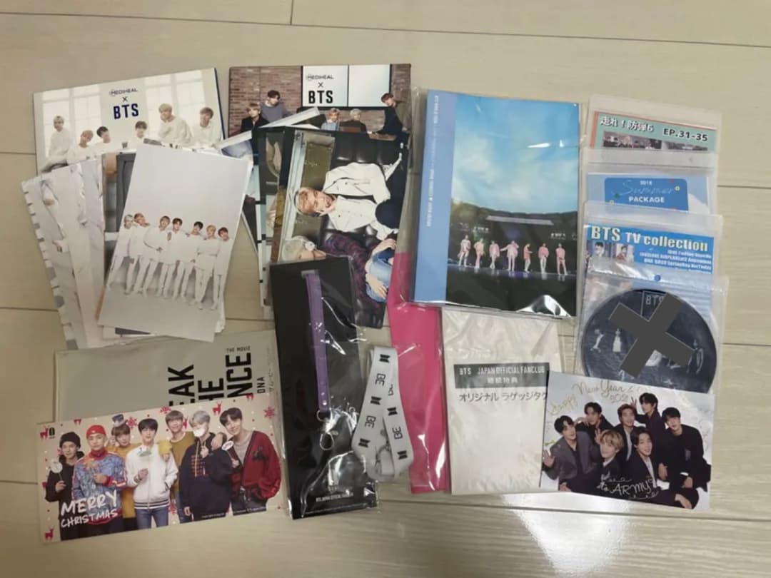 bts グッズ　まとめ