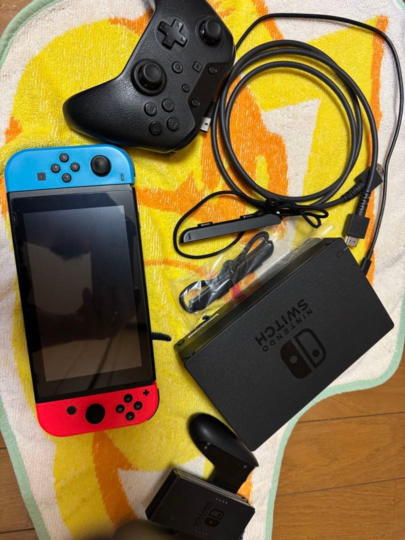 Nintendo Switch 本体 SDカード、連射コントローラーセット