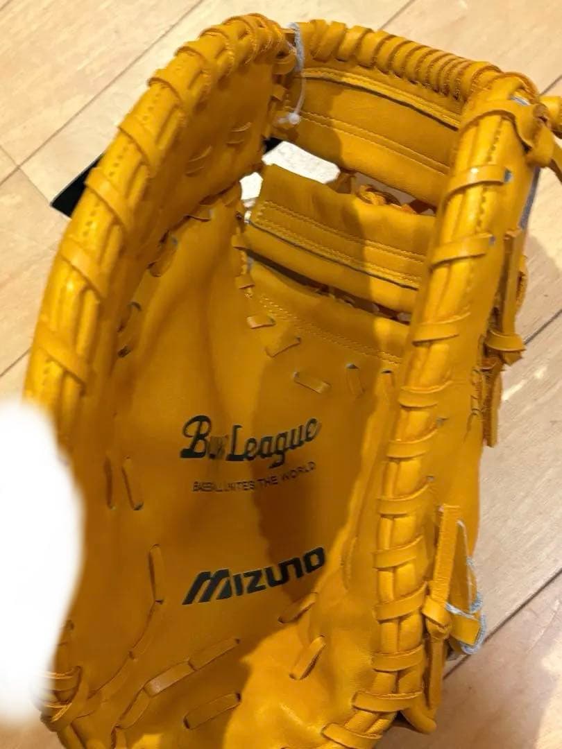 軟式グローブ 左投げ イエロー ミズノ