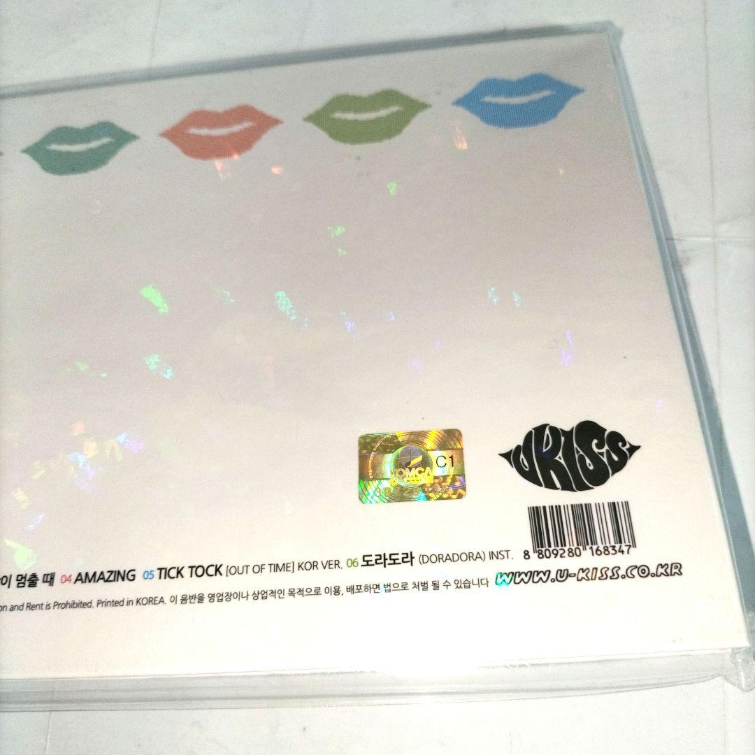 本物メンバー直筆サイン入り⭐U-KISS⭐DORADORA⭐韓国盤KPOP⭐