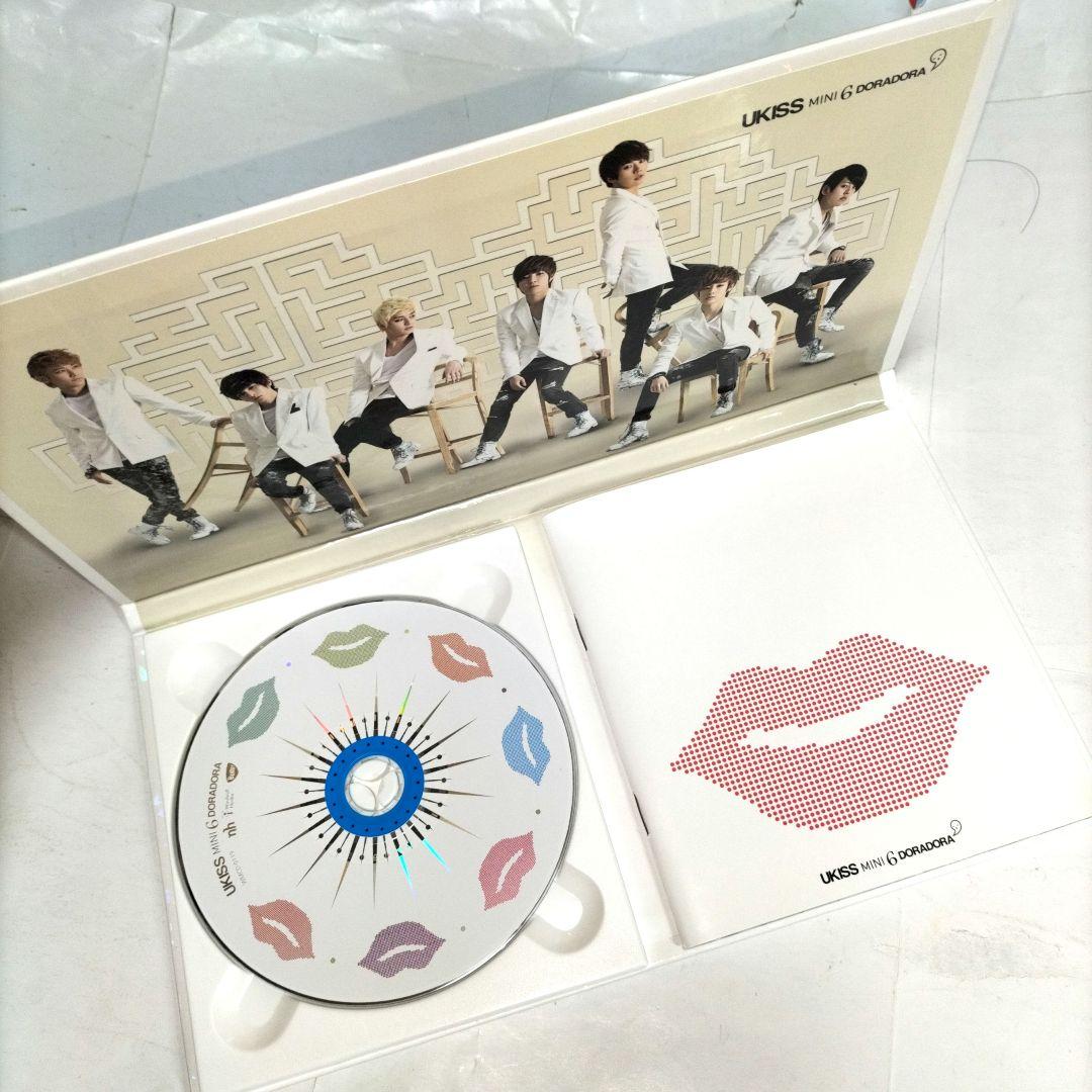 本物メンバー直筆サイン入り⭐U-KISS⭐DORADORA⭐韓国盤KPOP⭐