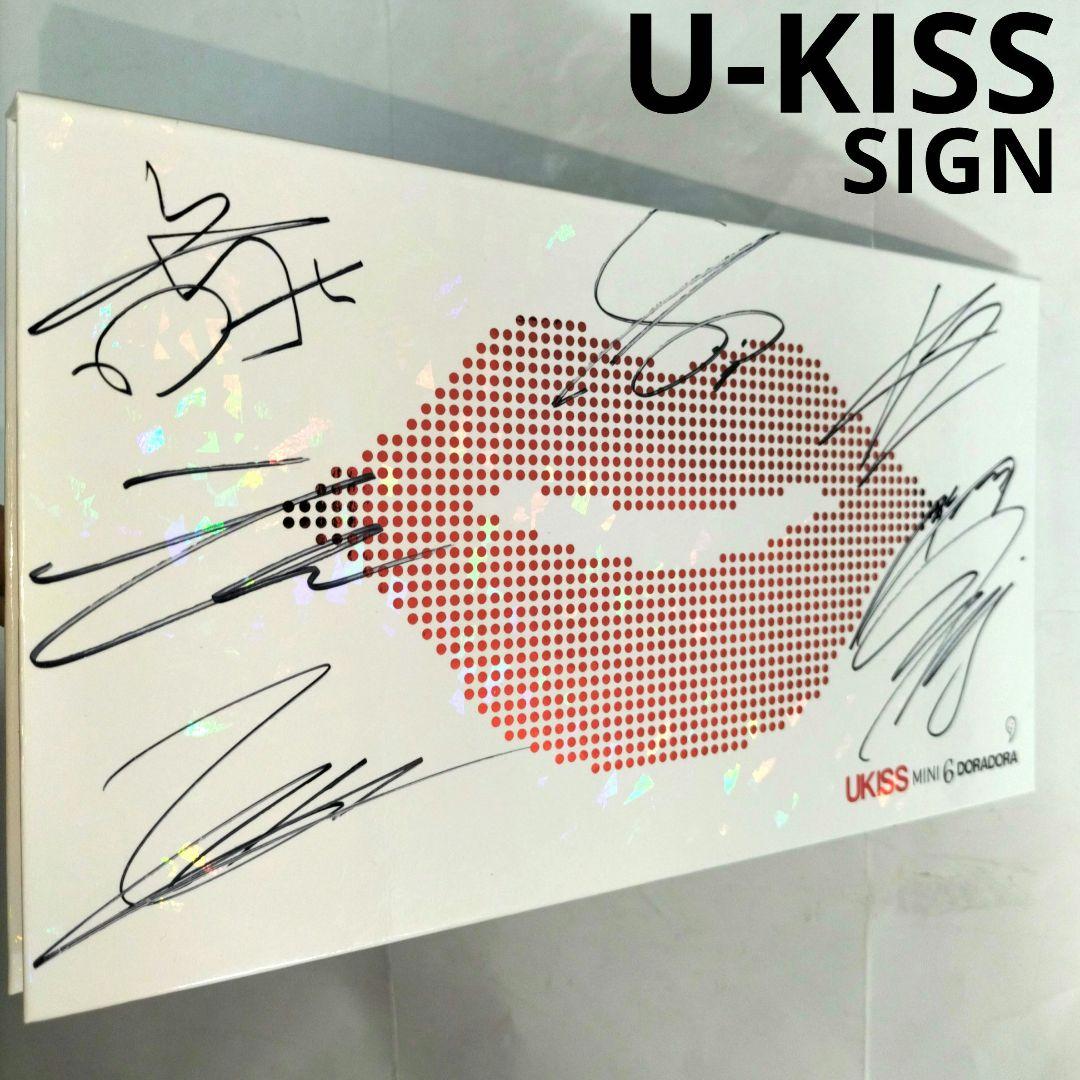 本物メンバー直筆サイン入り⭐U-KISS⭐DORADORA⭐韓国盤KPOP⭐
