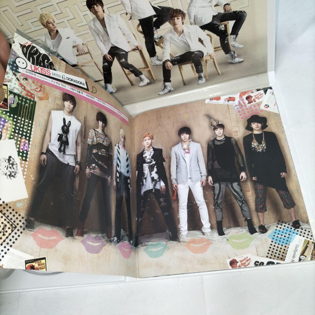本物メンバー直筆サイン入り⭐U-KISS⭐DORADORA⭐韓国盤KPOP⭐
