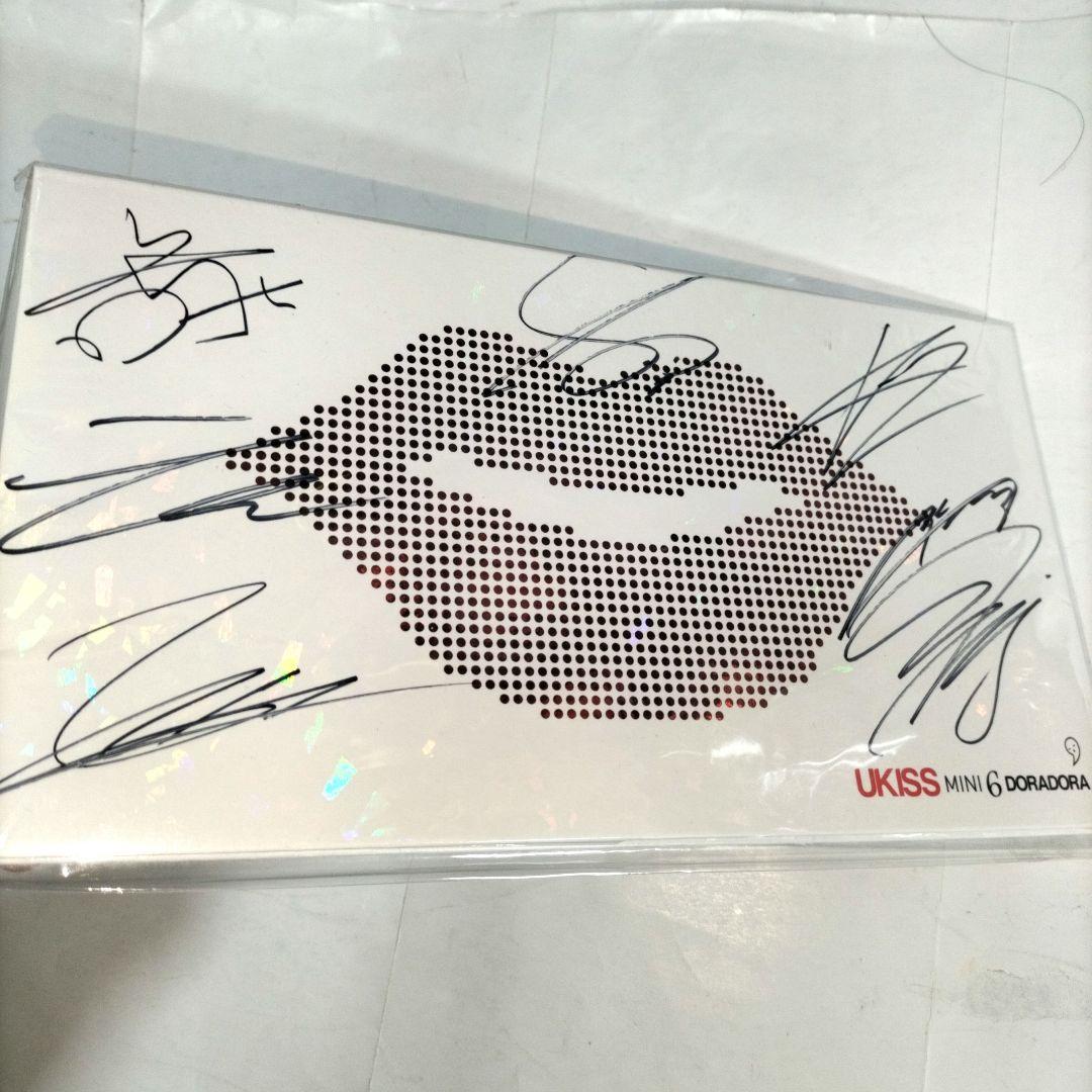 本物メンバー直筆サイン入り⭐U-KISS⭐DORADORA⭐韓国盤KPOP⭐