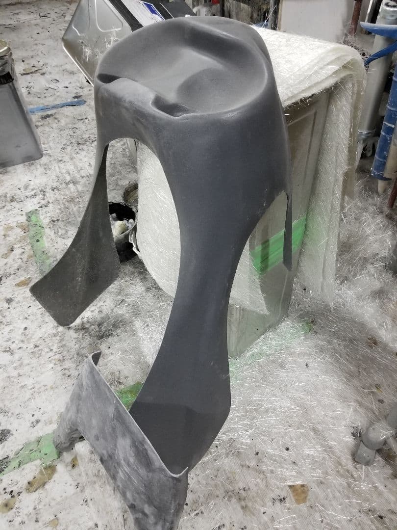 ロケットカウル　コミネタイプ　ステージ付き　単車