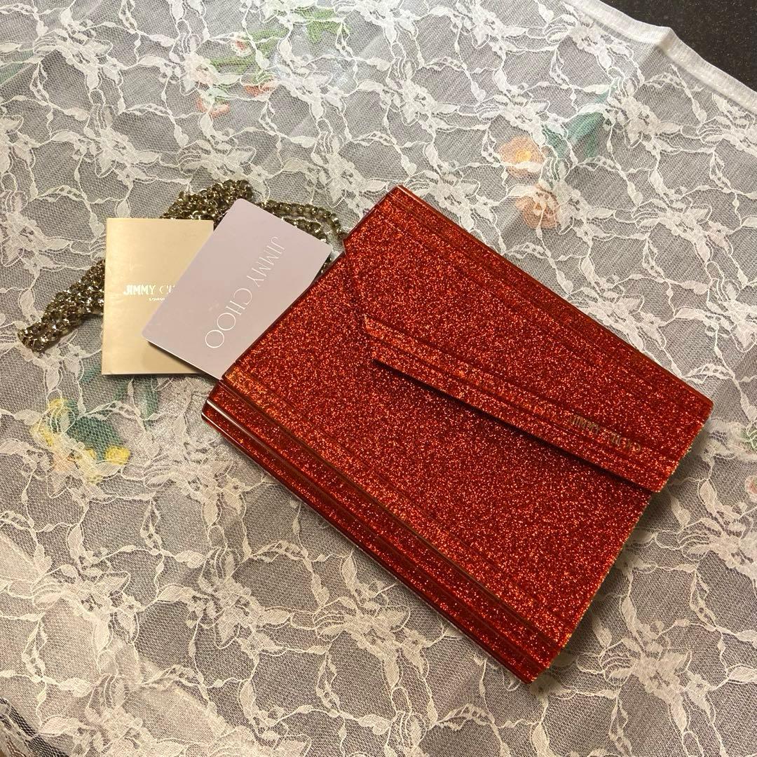 JIMMY CHOO ジミーチュウ クラッチバッグ CANDYショルダーバッグ