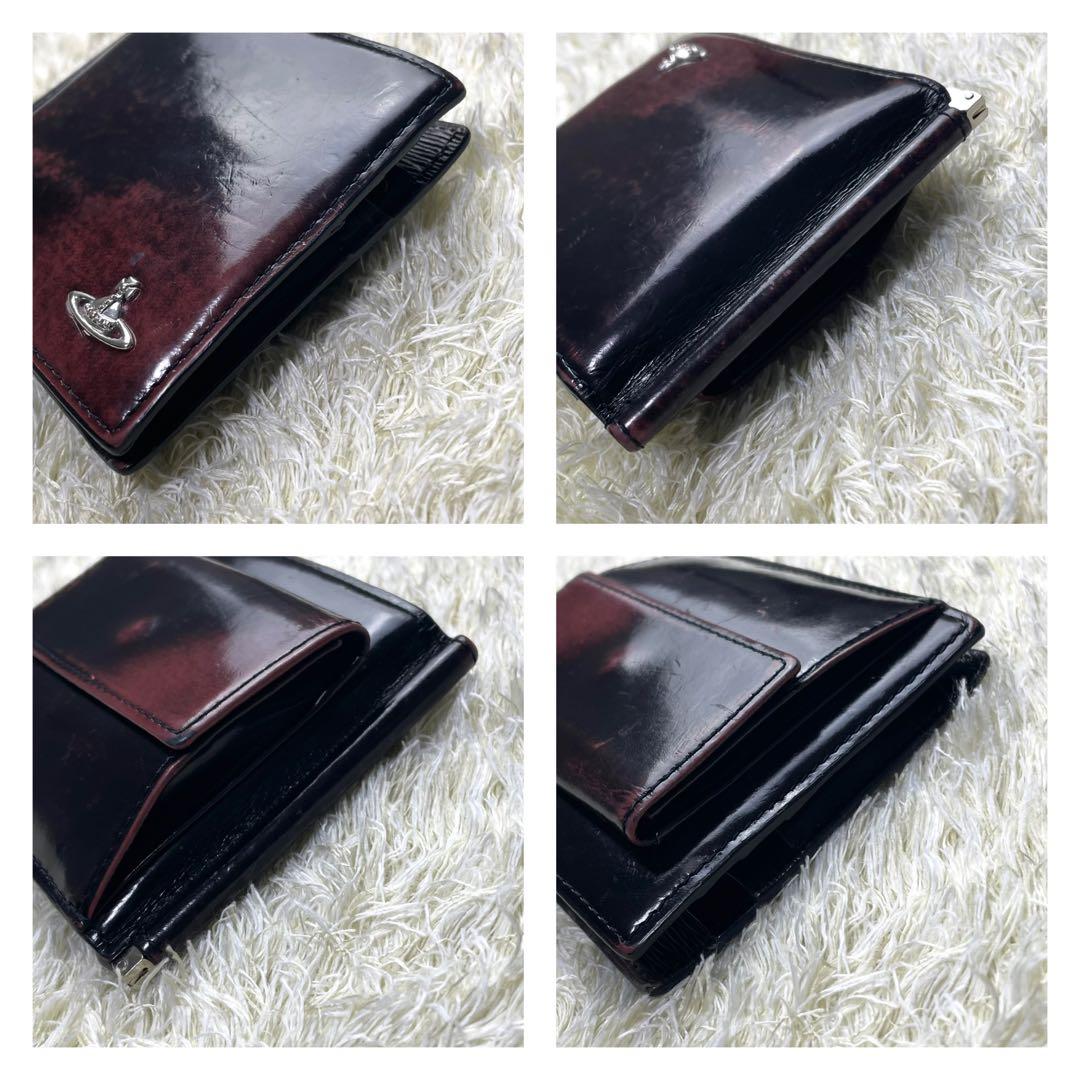 ヴィヴィアンウエストウッド マネークリップ 小銭入れあり ブラック レッド