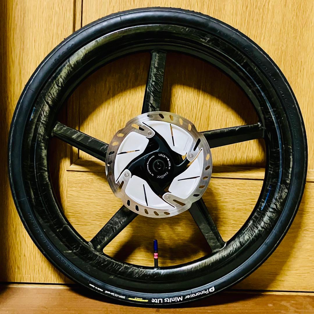 ⭕️お得 入手困難 軽量 20インチ 406 カーボン ディスクブレーキ ホイール