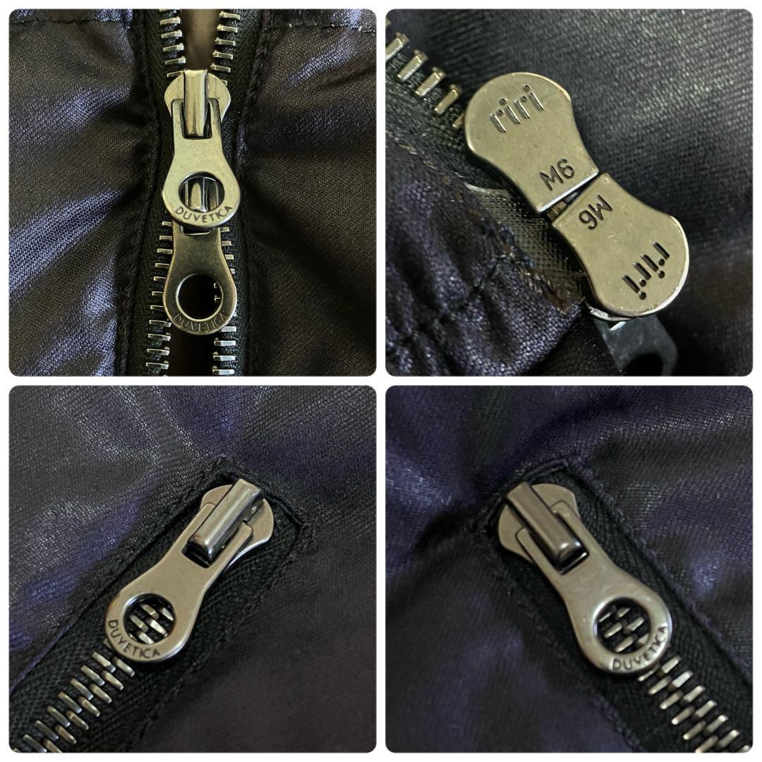 極美品 デュベティカ 別注 ダウン ベスト カシミヤ FEBEDUE ネイビー