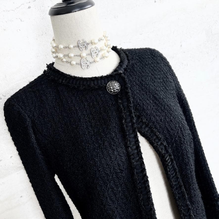 美品★CHANEL★マトラッセCOCO★ブレード★ツイード★ジャケット
