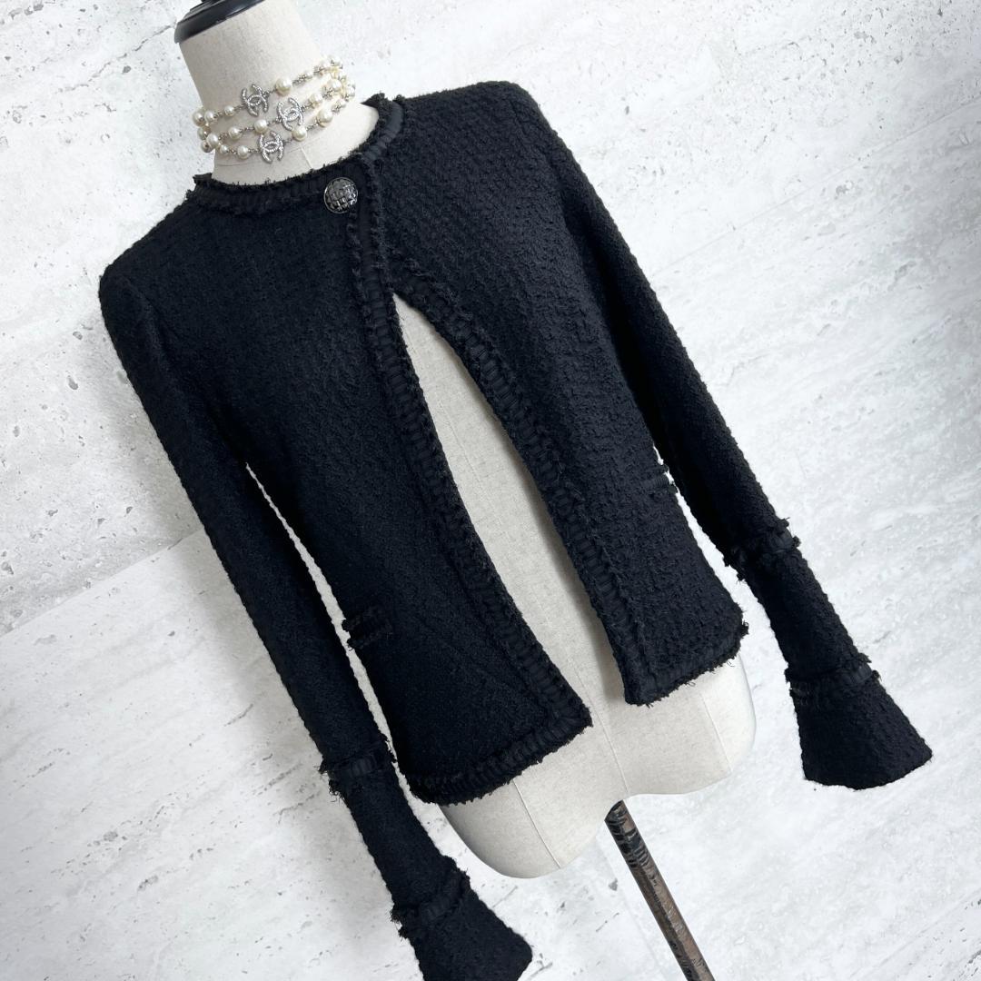 美品★CHANEL★マトラッセCOCO★ブレード★ツイード★ジャケット