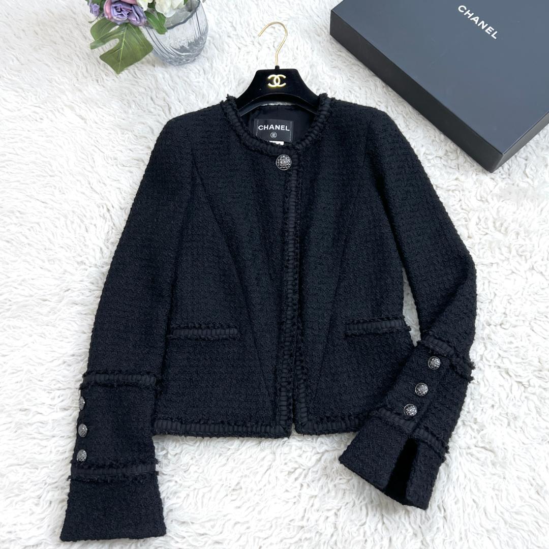 美品★CHANEL★マトラッセCOCO★ブレード★ツイード★ジャケット