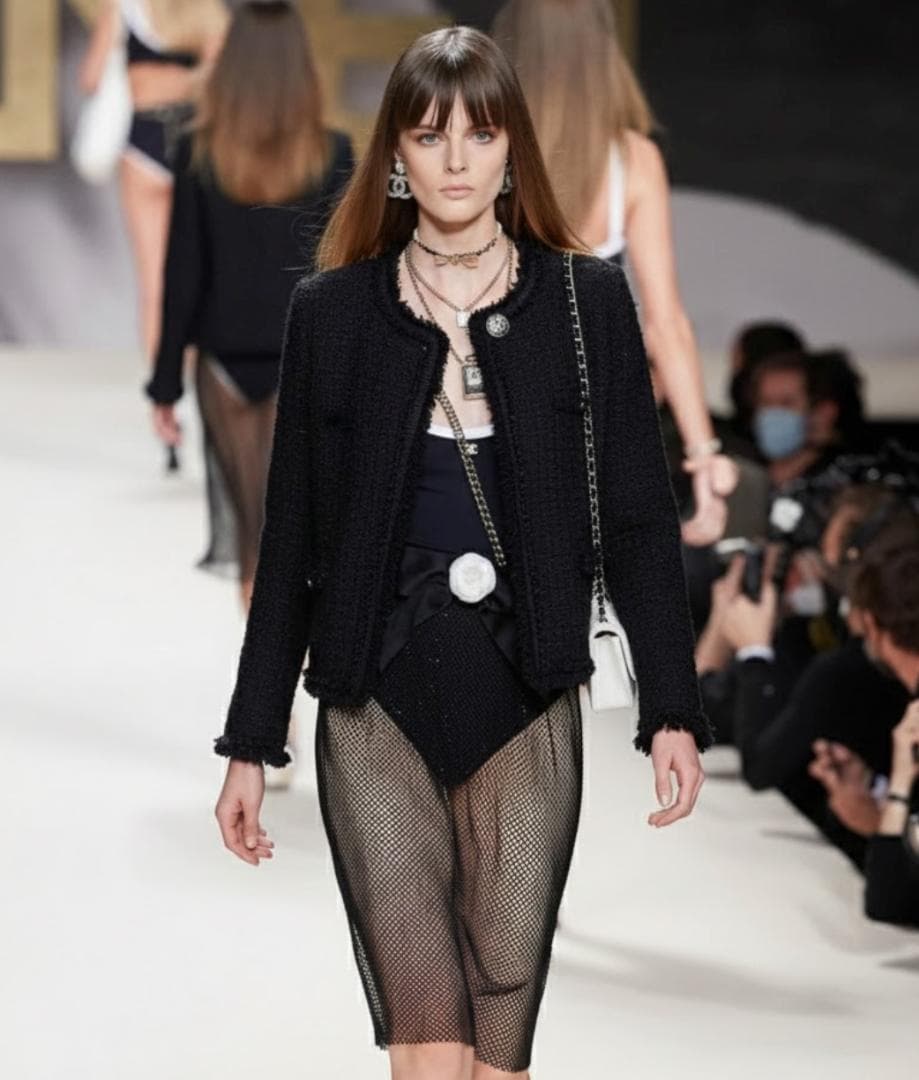 美品★CHANEL★マトラッセCOCO★ブレード★ツイード★ジャケット