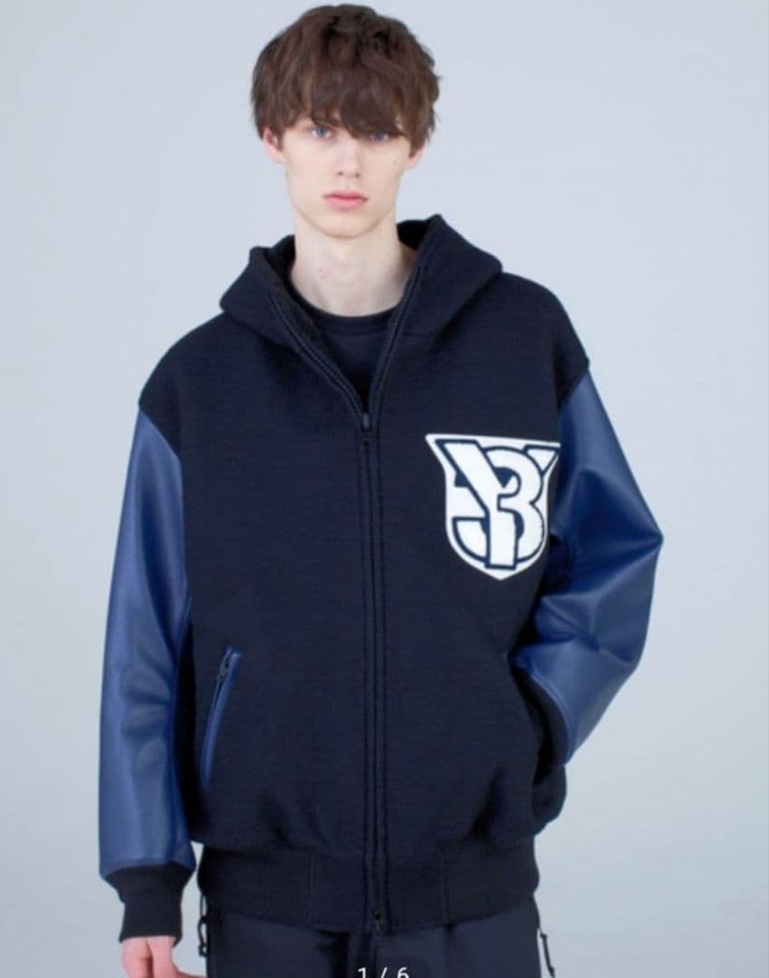 【Y-3】ワイスリー『M VARSITY JACKET sizeS』スタジャン