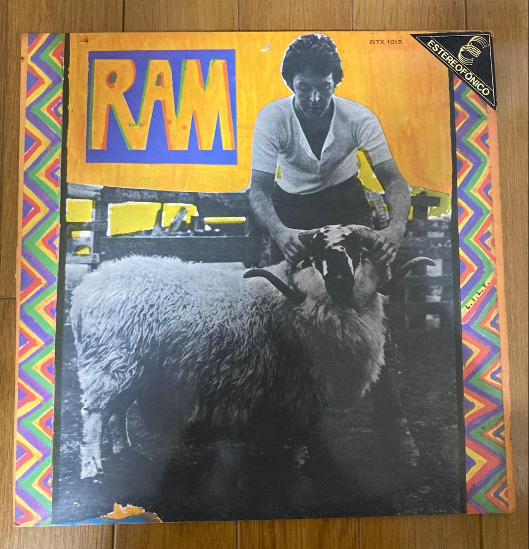 稀少ブラジルオリジナルRamラムPaul McCartneyレコード