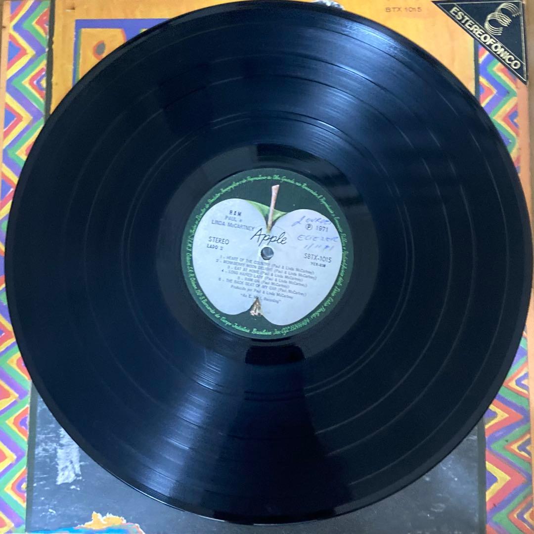稀少ブラジルオリジナルRamラムPaul McCartneyレコード