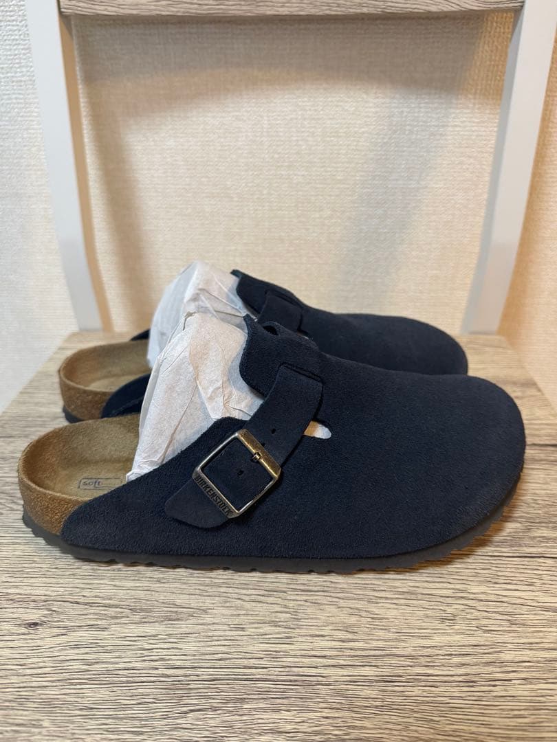 ビルケンシュトック ボストン 41サイズ ネイビー