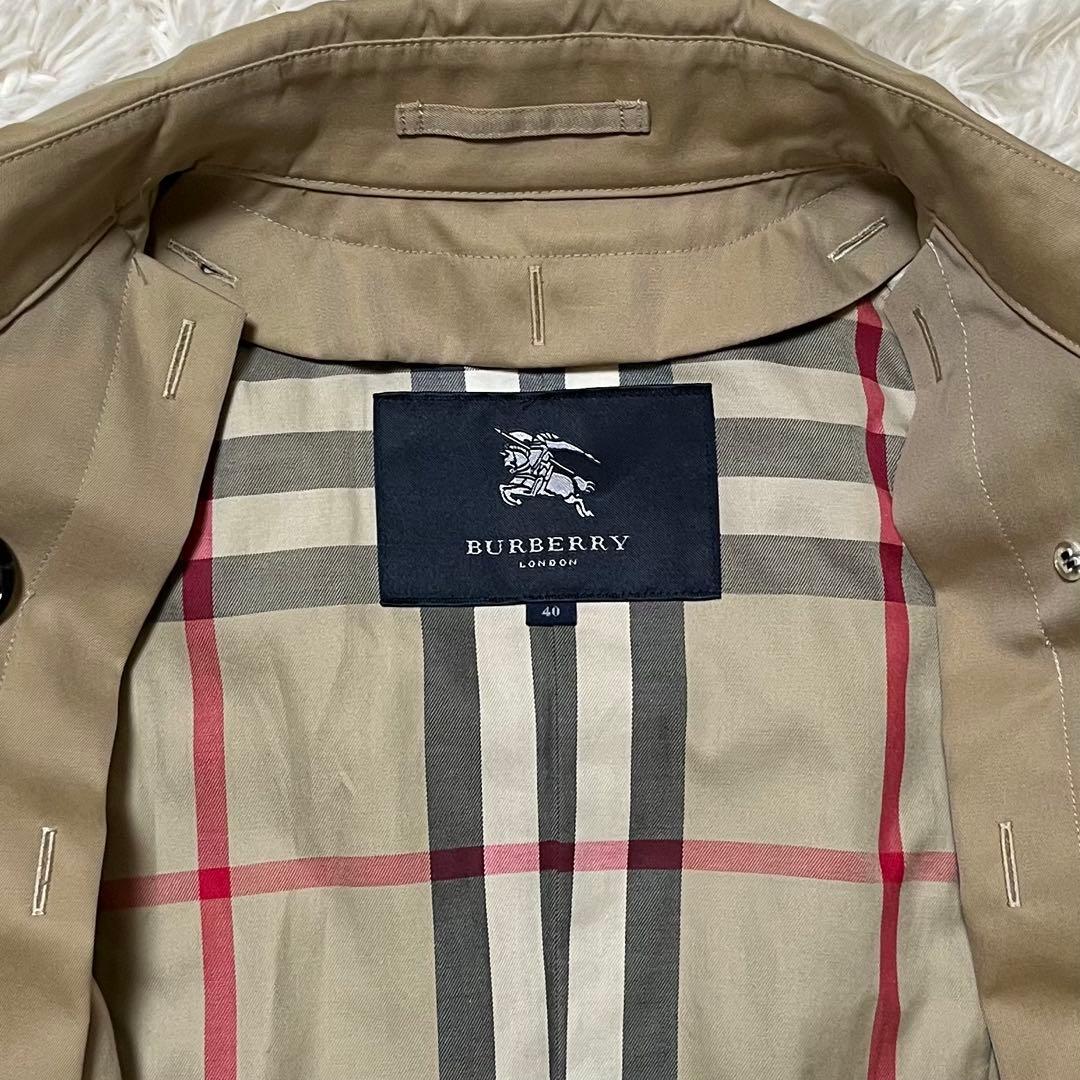 BURBERRY LONDONサンドリンガムトレンチコート 40 ベージュ日本製