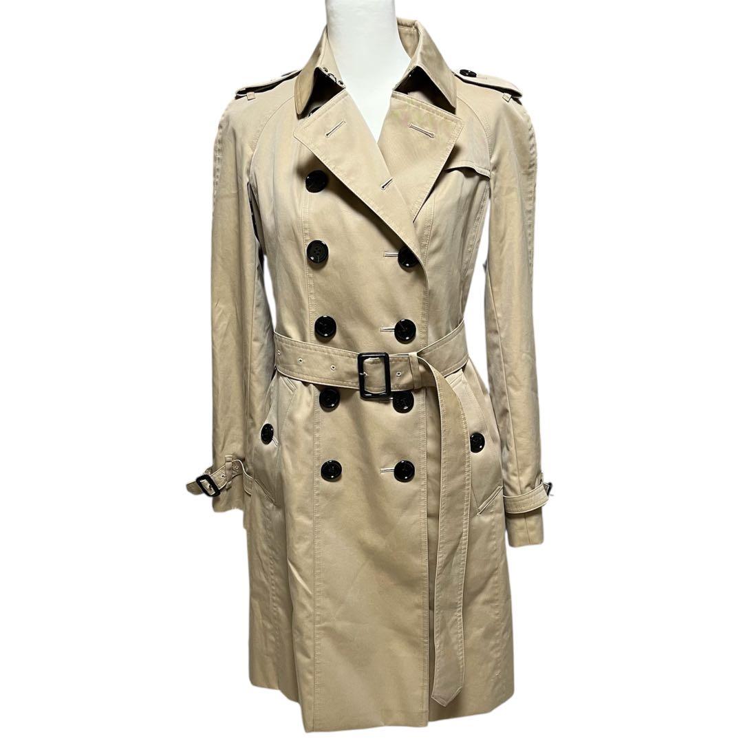 BURBERRY LONDONサンドリンガムトレンチコート 40 ベージュ日本製