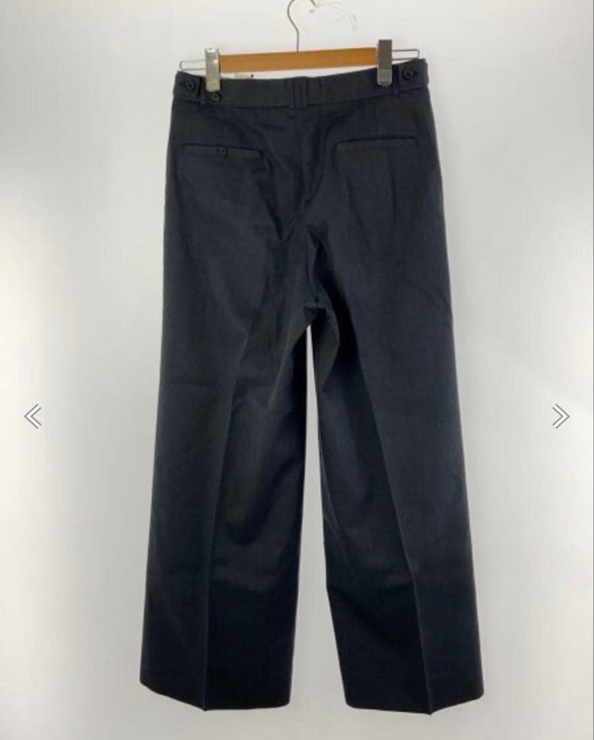 パンツ yoke 3PLEATED WIDE-LEG TROUSERS