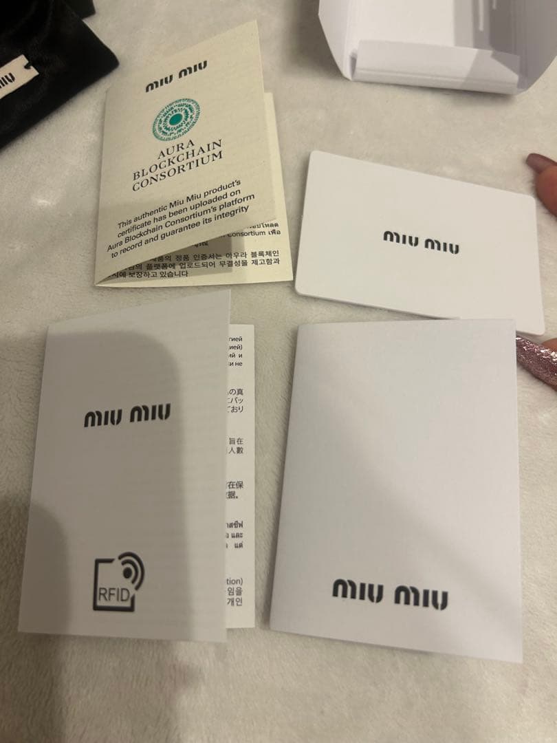 MIUMIU アクセサリーセット
