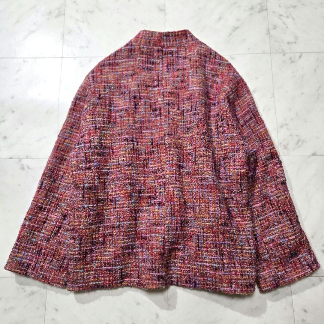 Niyaaa様 ★ マチャット オーバーサイズ ツイードノーカラージャケット