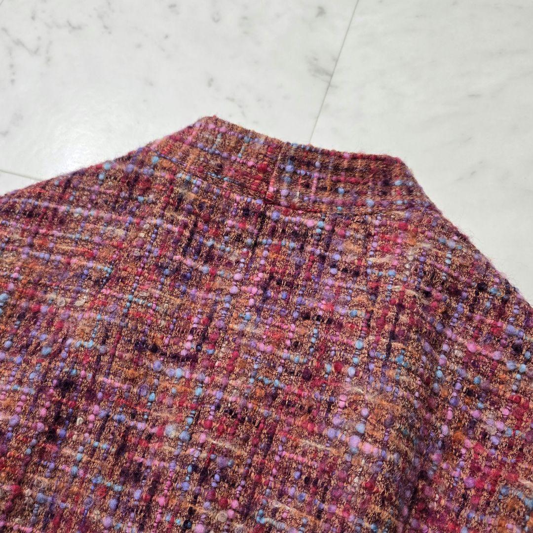 Niyaaa様 ★ マチャット オーバーサイズ ツイードノーカラージャケット