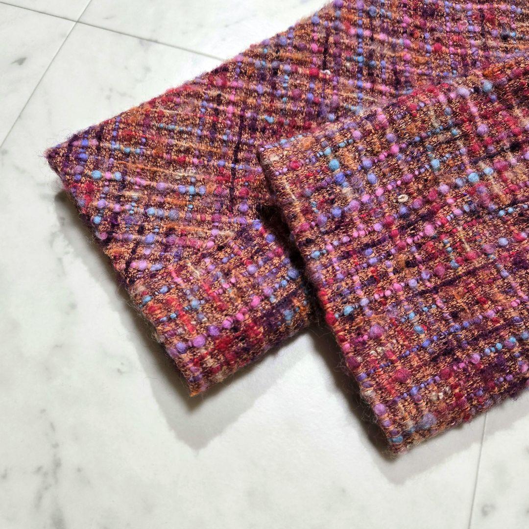 Niyaaa様 ★ マチャット オーバーサイズ ツイードノーカラージャケット