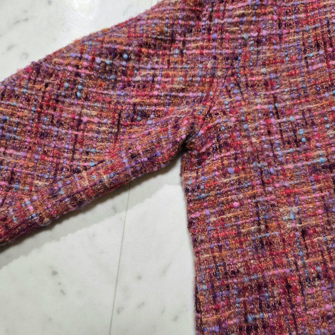 Niyaaa様 ★ マチャット オーバーサイズ ツイードノーカラージャケット