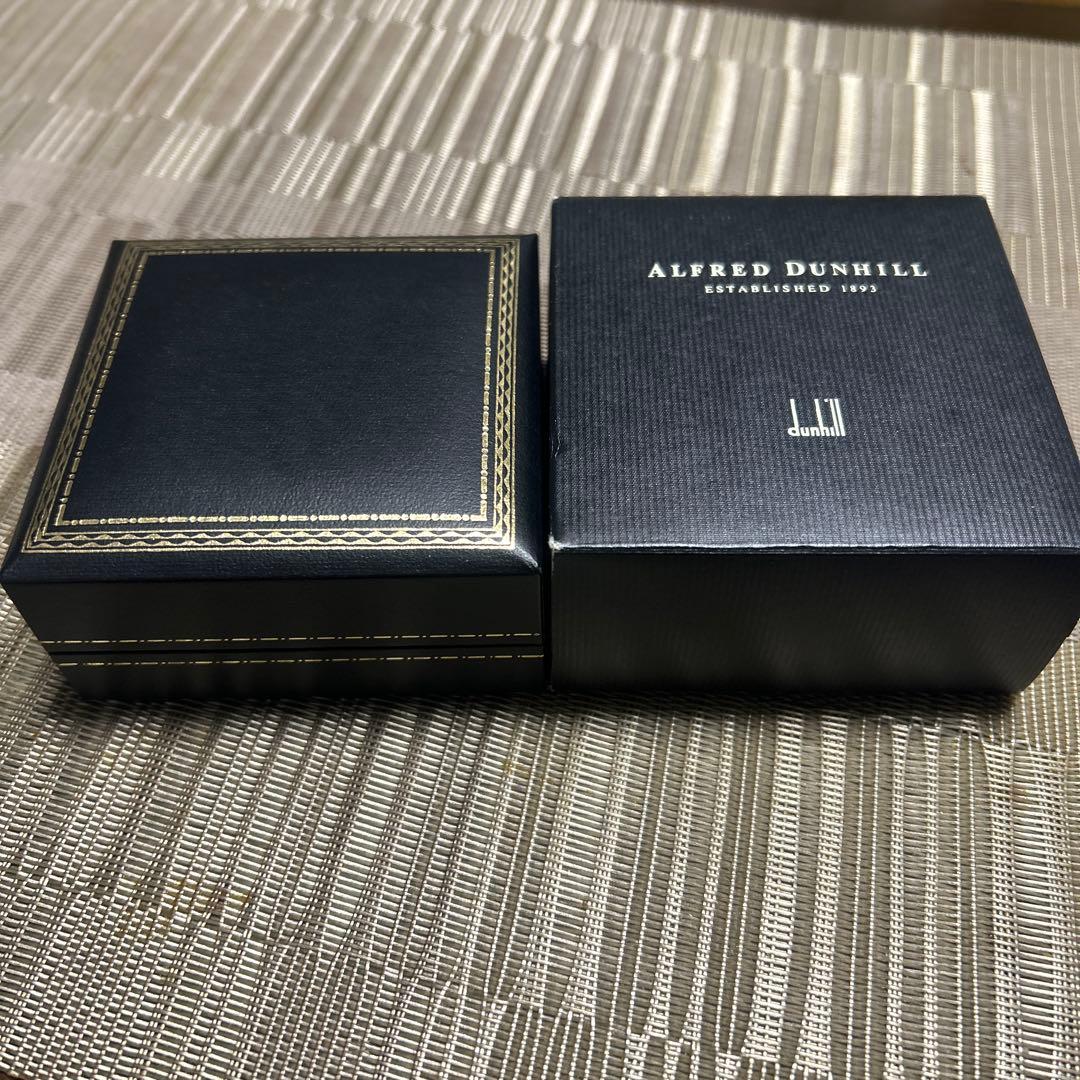 【新品】dunhill カフスボタン 箱付き 正規品 ゴールド×シルバー