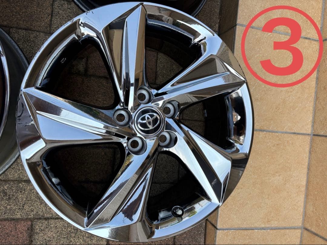 【最安値】　220系クラウン　RS 純正ホイール　4本