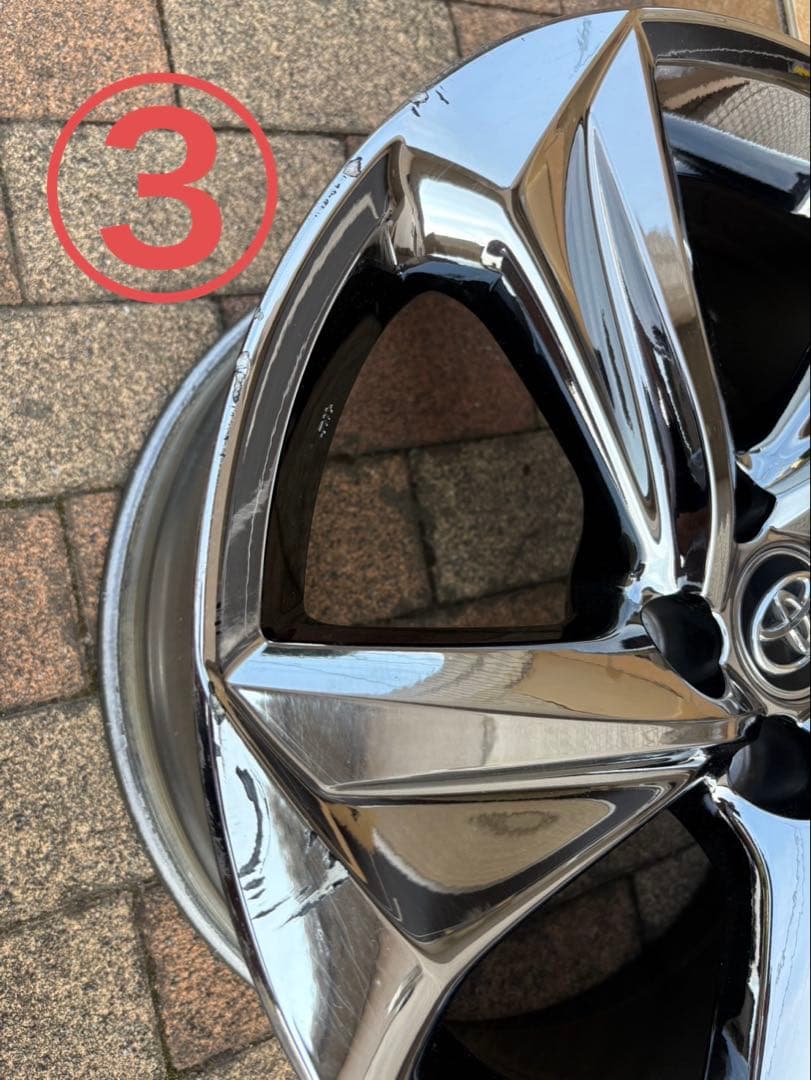 【最安値】　220系クラウン　RS 純正ホイール　4本