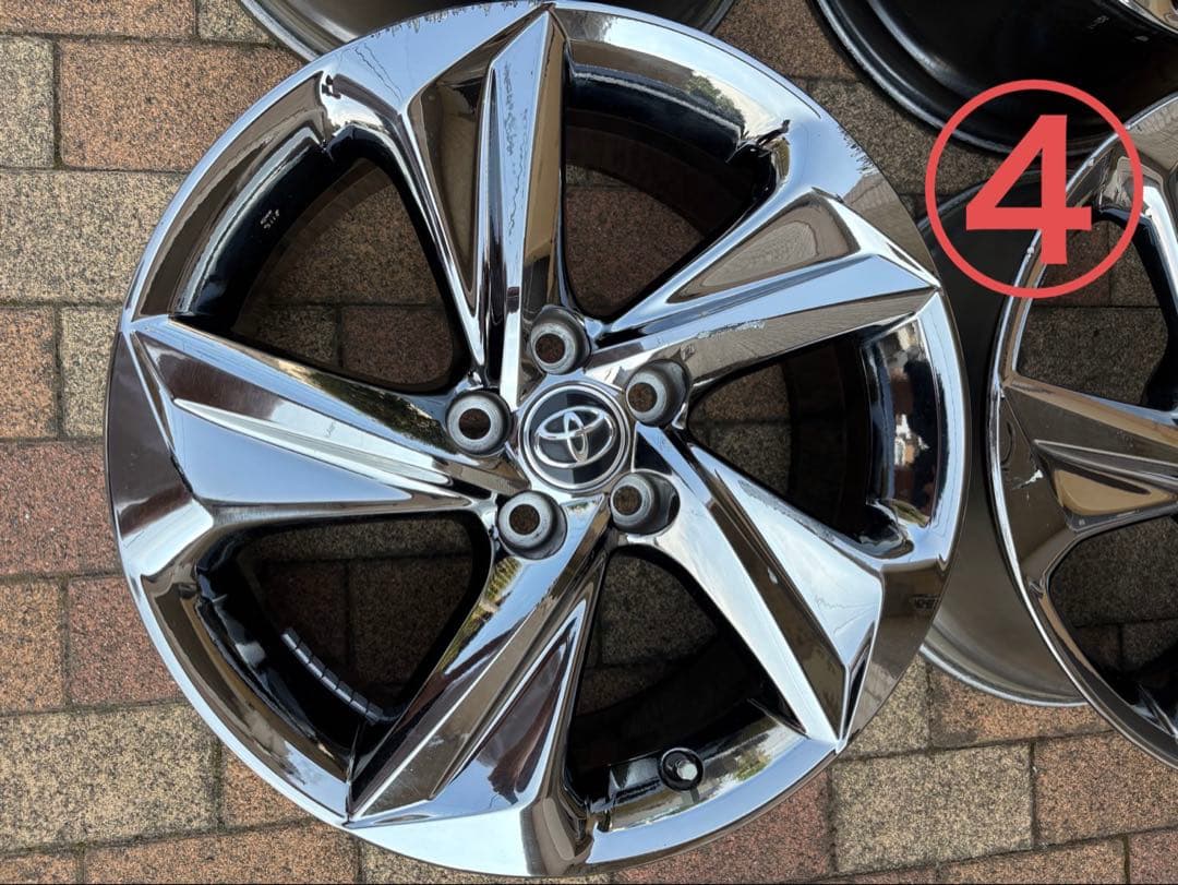 【最安値】　220系クラウン　RS 純正ホイール　4本